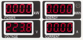 power meter 4จอ แสดงผลทุกอย่าง พร้อมต่อเข้าคอม